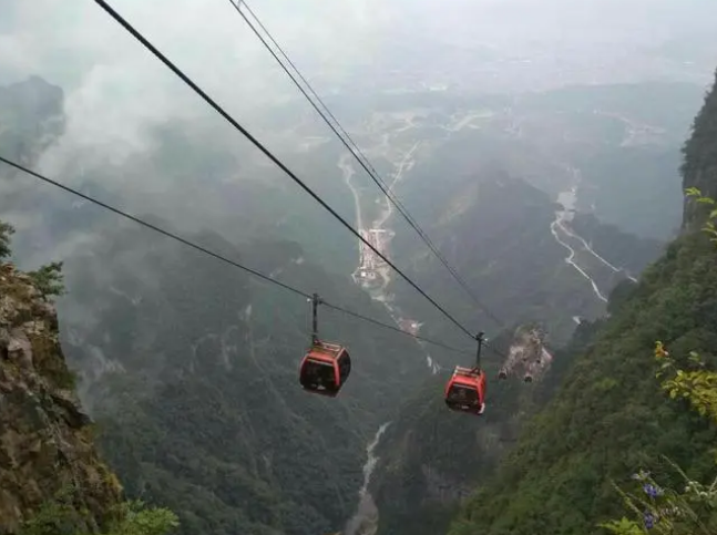 邵阳索道缆车的钢索安全吗